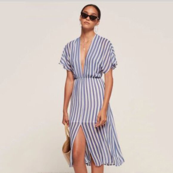 Reformation Positano Dress, Size Medium - Picture 1 of 9